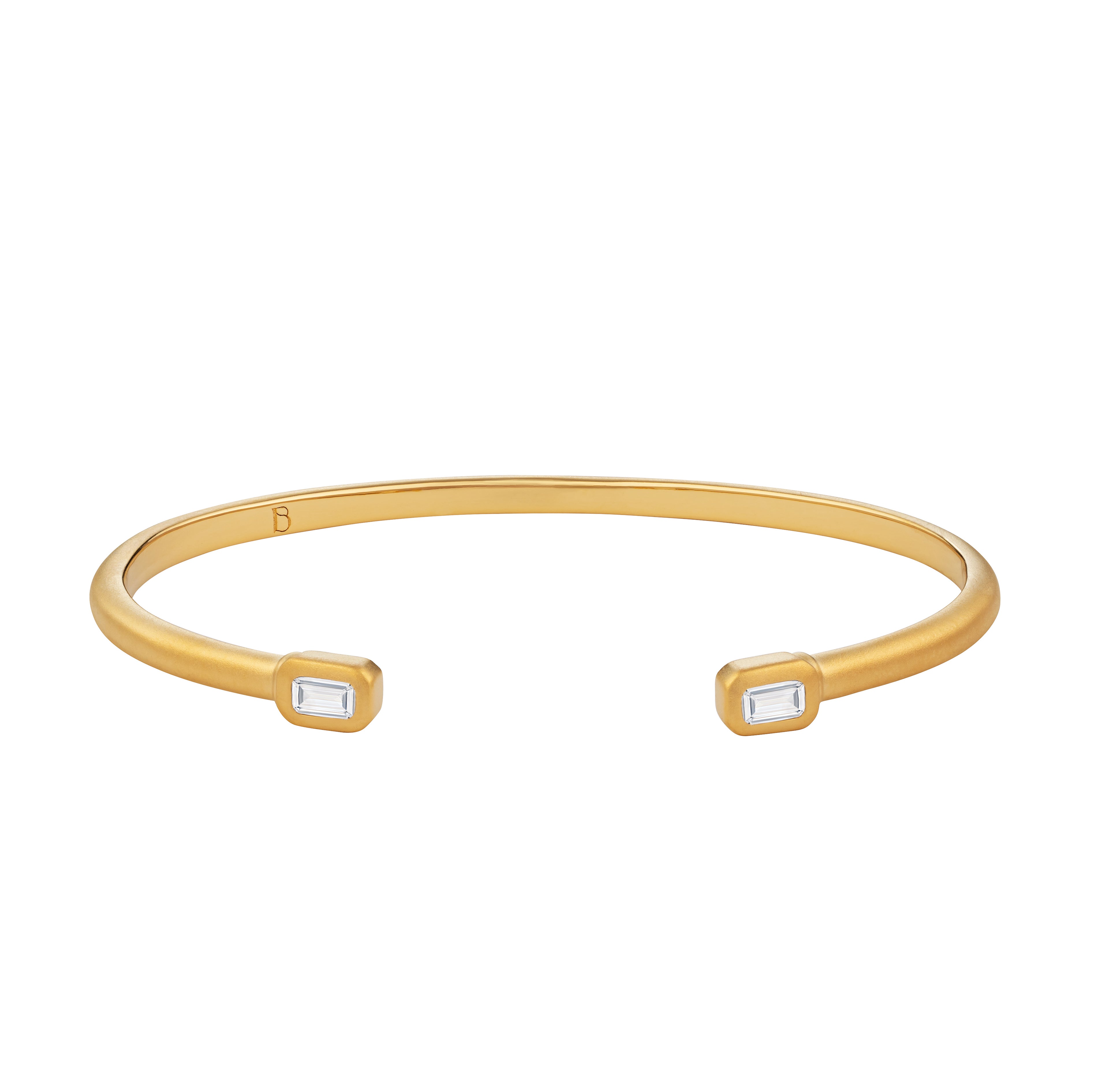 Signature Thin Bangle in 18k Gold Vermeil on Sterling Silver